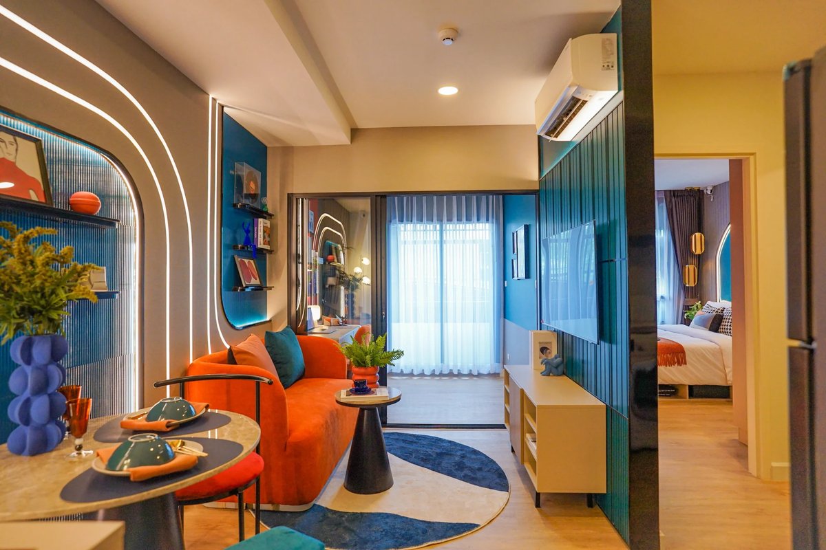The Cube Amaze — living room interior